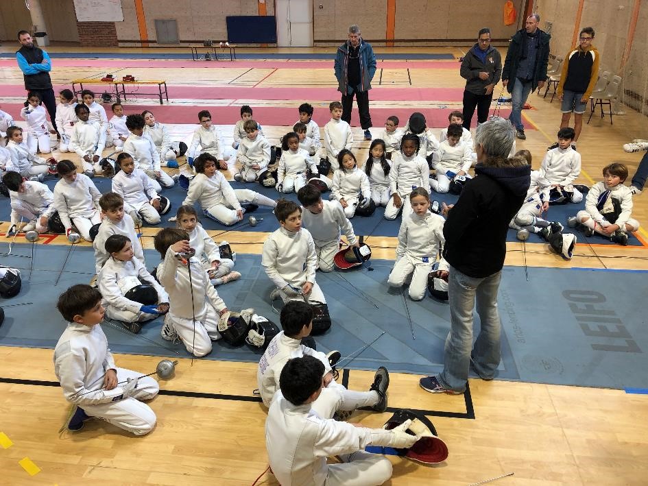 Entraînement des Jeunes 2 Sabre à Vauréal - Briefing