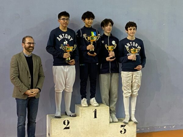 Résultats et podium Coupe de Printemps M15 Individuel Fleuret Homme – 12/02/2023 – Montigny le Bretonneux